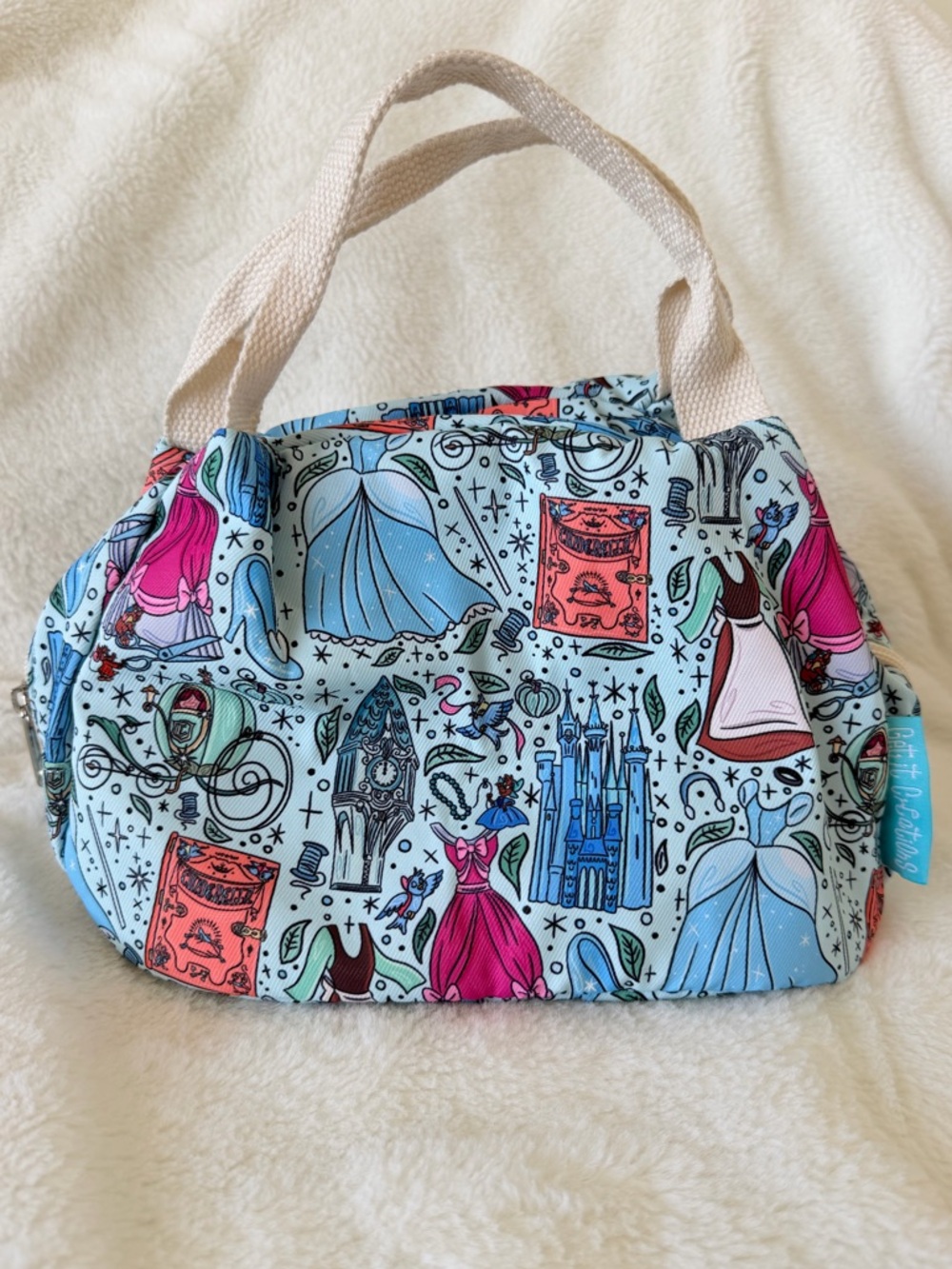 Get it Creations Cinderella Themed Cosmetics Bag